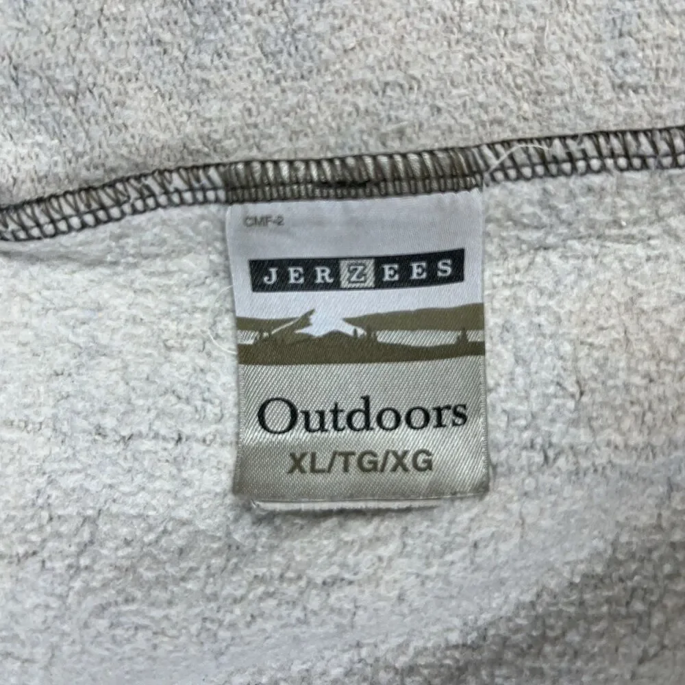 Vtg Jerzees Outdoors Men’s Sweatpants Mossy Oak Camo Drawstring Baggy Size XL